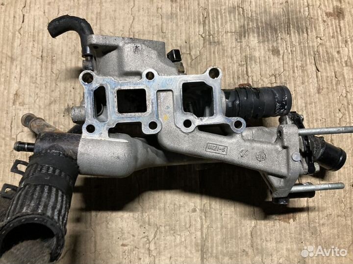 Корпус термостата Кия Соренто 2 XM 2.2л. D4HB