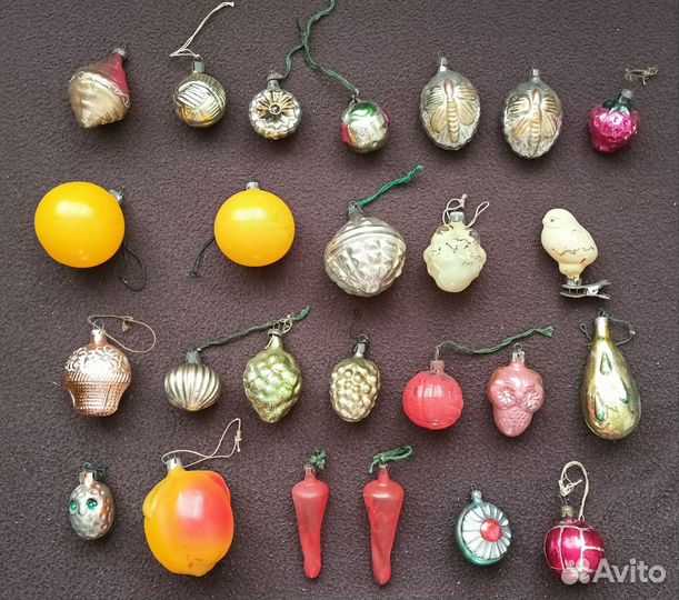 Елочные игрушки СССР