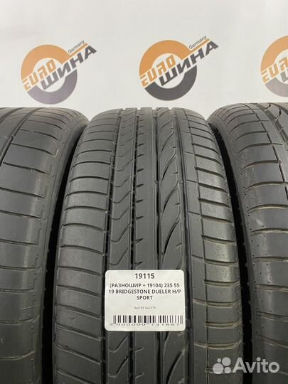 Bridgestone Dueler H/P Sport 235/55 R19 и 255/50 R19