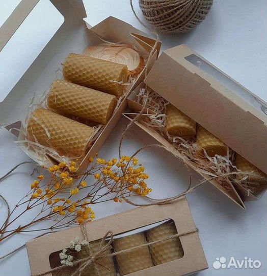 Свечи из вощины