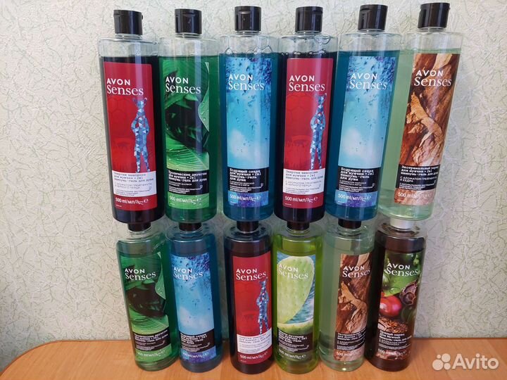 Гель для душа avon500мл мужские,женские