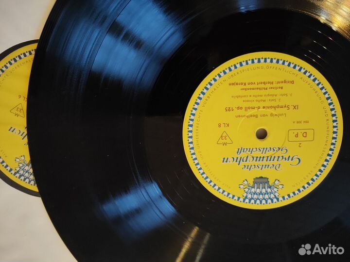 Бетховен 9 симфоний в одной коробке (9 LP)