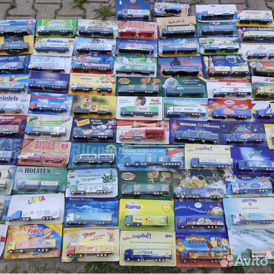 Модели грузовиков рекламные из Германии