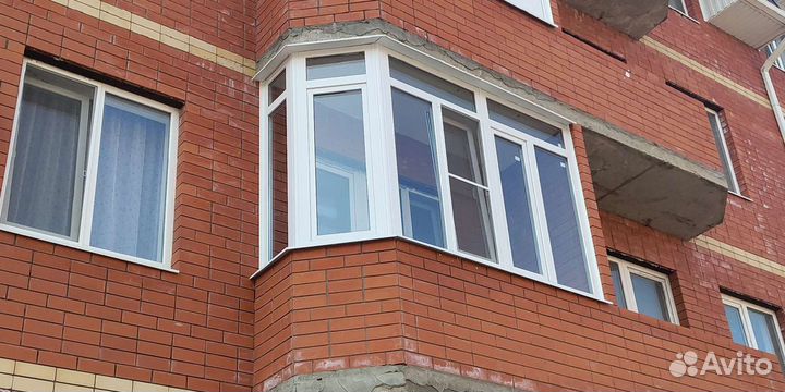 Остекление балконов, замена пластиковых окон