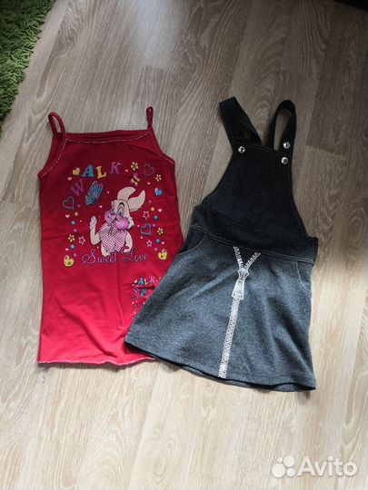 Вещи пакетом на девочку