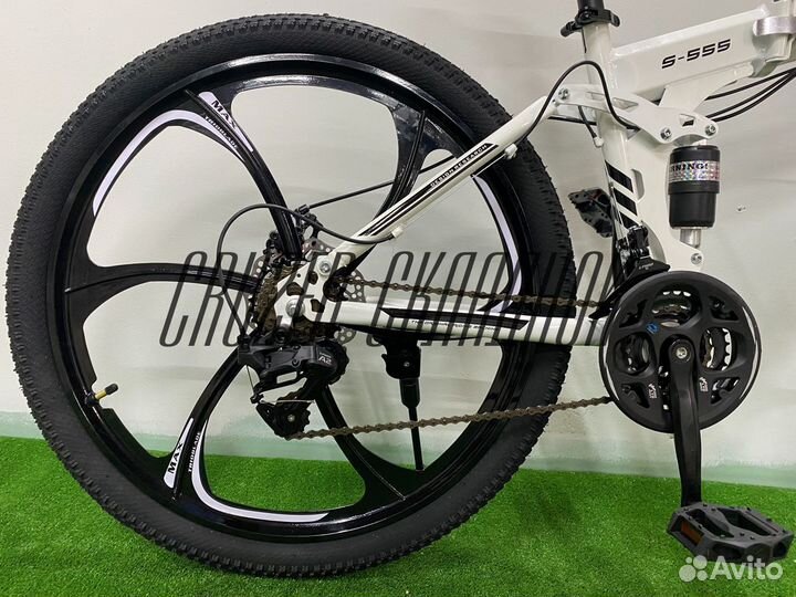 Горный велосипед Cruzer 26, литые диски, складной