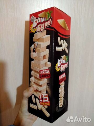 Игра настольная башня