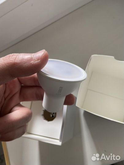 Умная Сбер лампа светодиодная GU10