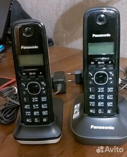 Радиотелефон panasonic 2 трубки