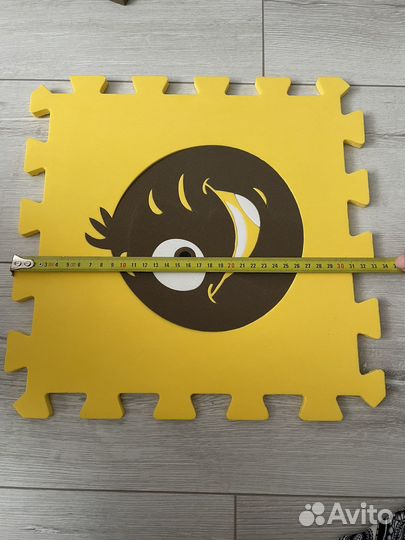 Детский коврик пазл мягкий