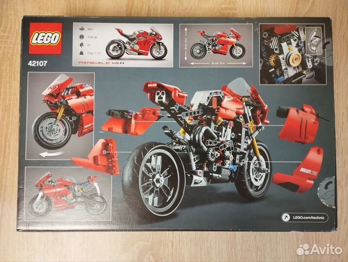 Lego Technic ducati panigale v4 r 42107