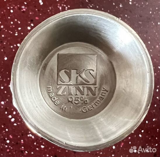 Оловянные рюмки SKS Zinn 95 made in Germany