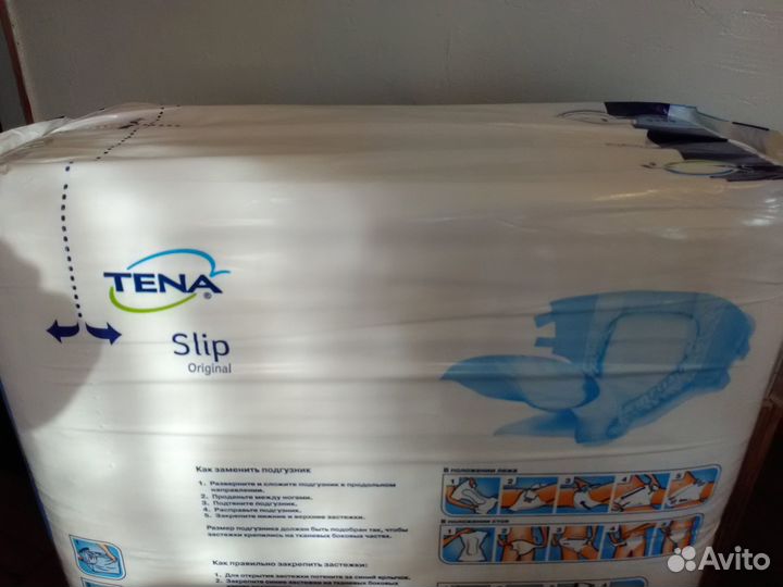 Подгузники для взрослых Tena Slip, размер 3 (L)