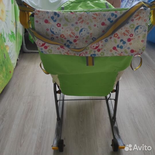 Детские санки коляска бу