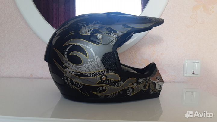 Шлем для мотоцикла эндуро