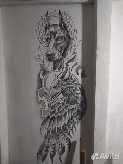 Роспись стен