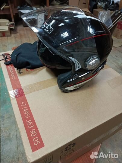Открытый шлем HX 91 IXS Чёрный