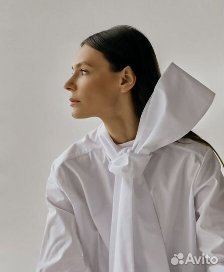 Рубашка белая женская