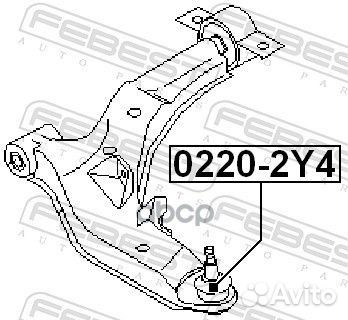 Опора шаровая 0220-2Y4