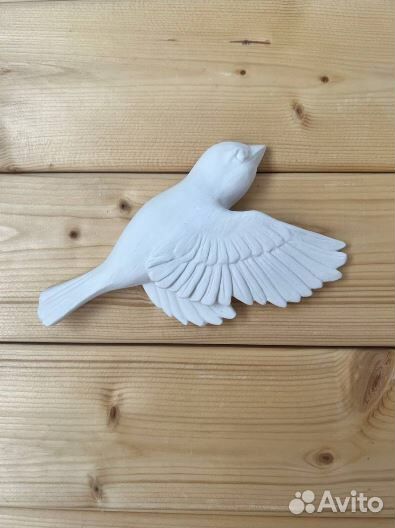 Птицы из гипса