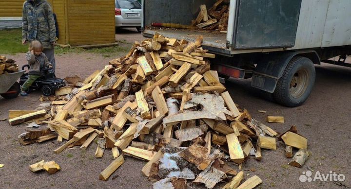 Дрова качественные колотые