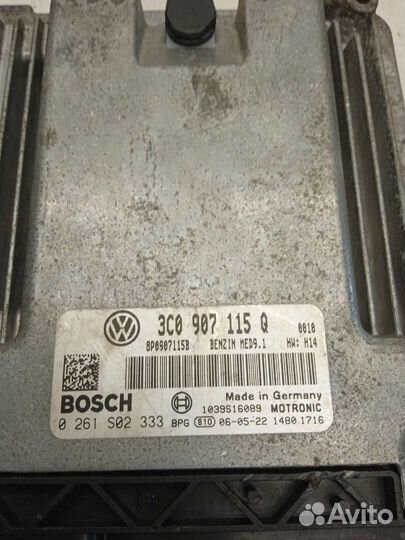 Блок управления двигателем VAG VW passat (B6)