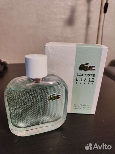 Духи lacoste L.12.12 Blanc Eau Fraiche оригинал