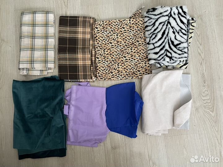 Ткань разная остатки