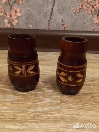 Ваза деревянная