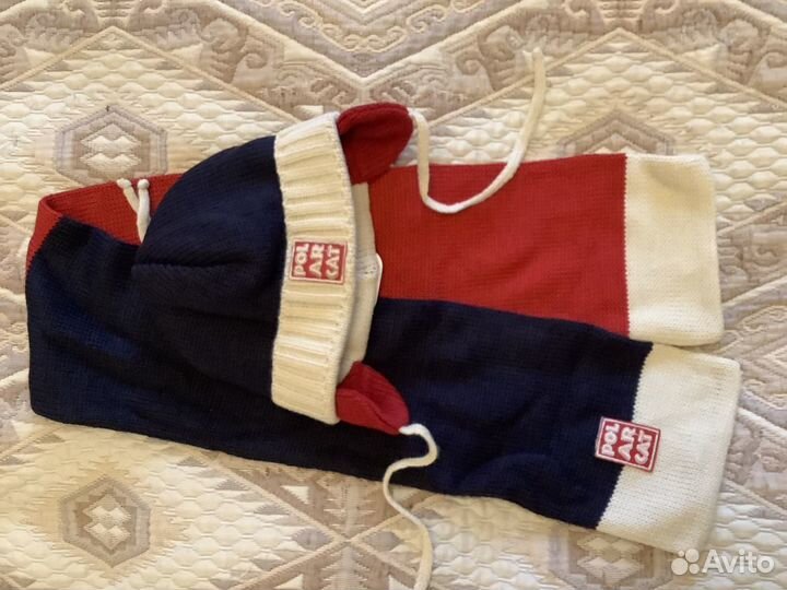 Шапка с шарфом детские Wojcik