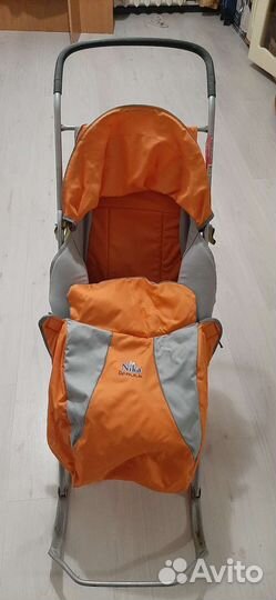 Детские санки с колесами