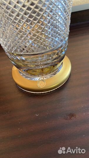 Хрустальная ваза ручной работы