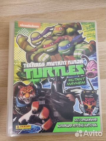 Черепашка-ниндзя карточки