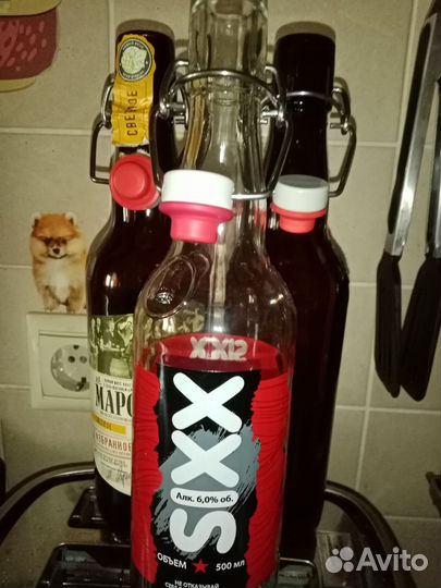 Бутылки с бугельной пробкой