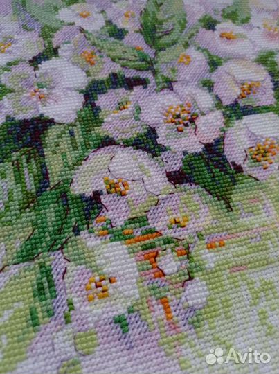 Картина вышитая крестом Риолис