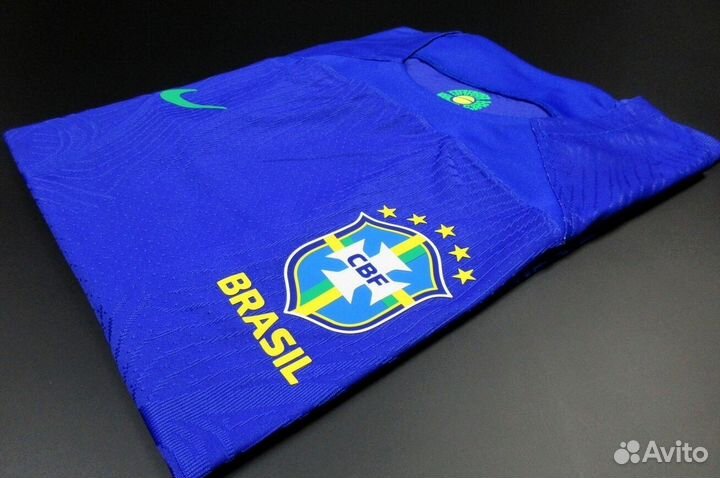Футболка игровая бразильской формы чм22