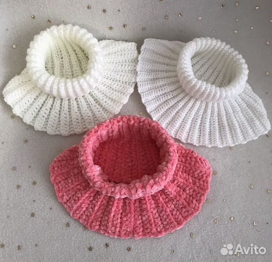 Манишка шарф снуд