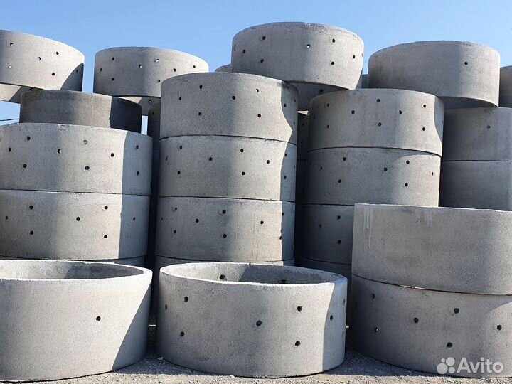 Выгребная яма из бетонных колец под ключ