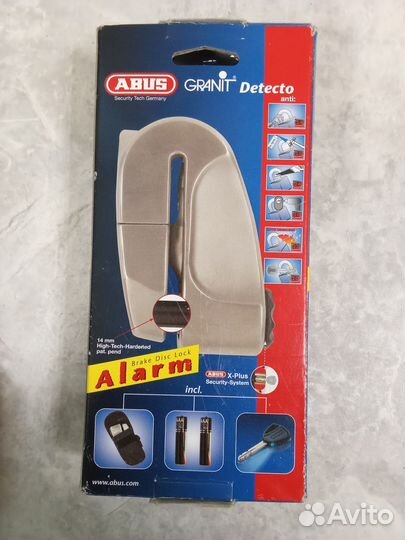 Противоугонный замок для мотоцикла abus granit