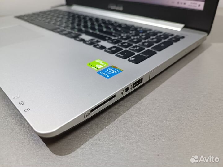 Мощный ноутбук Asus i5/8gb/ GT740/SSD