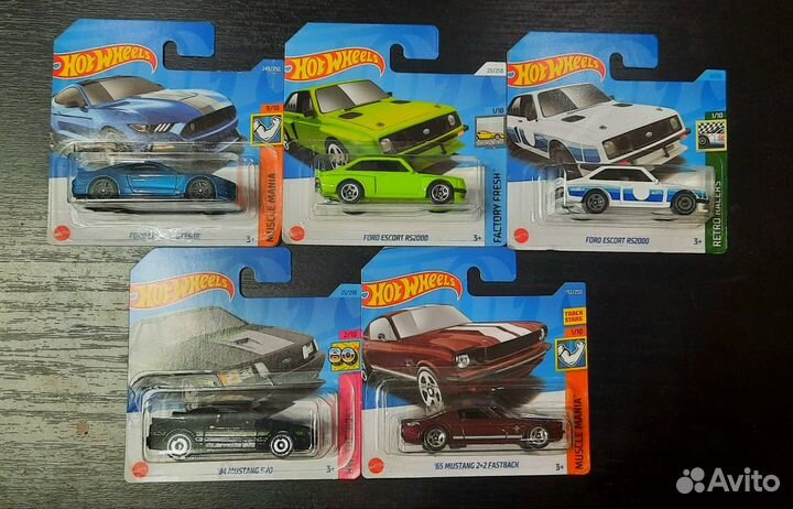 Hot wheels машинки ford