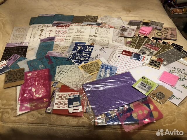 Трафареты, штампы, силиконовый коврик