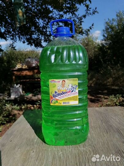 Средство для мытья посуды 5 литров чистоделофф