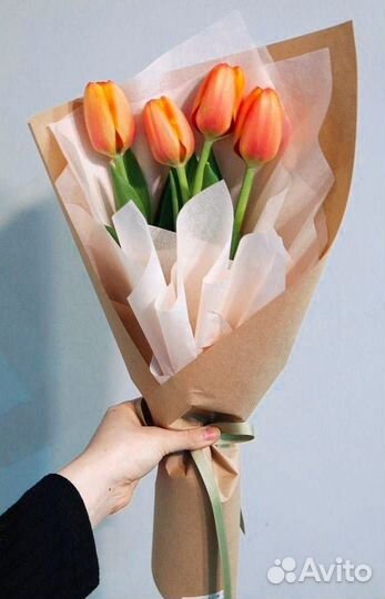 Букеты Тюльпаны