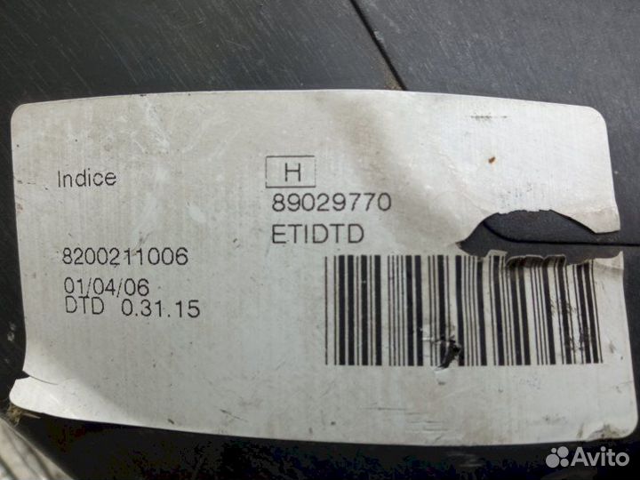 Фара 8200211006 Renault Logan 1 (2004-2014)