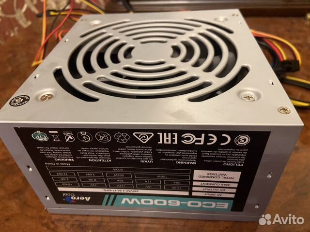 Aerocool eco 600w