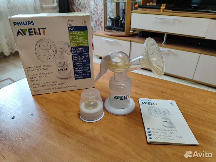 Молокоотсос ручной philips Avent