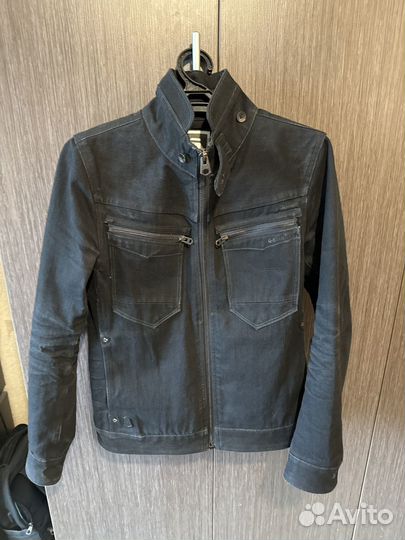 Джинсовая куртка g star raw