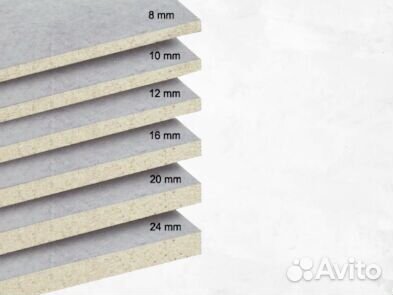 Лист цементно-стружечной плиты