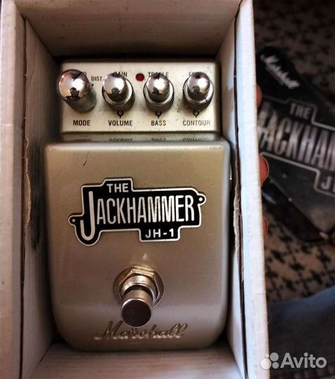 Педаль дисторшн/овердрайв Marshall Jackhammer JH-1